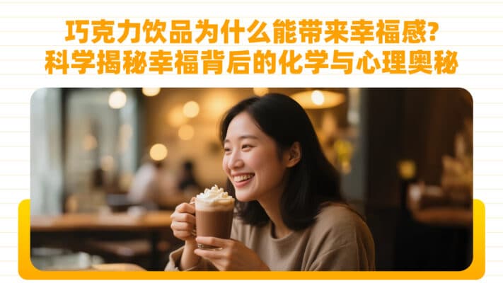 巧克力饮品为什么能带来幸福感？科学揭秘幸福背后的化学与心理奥秘